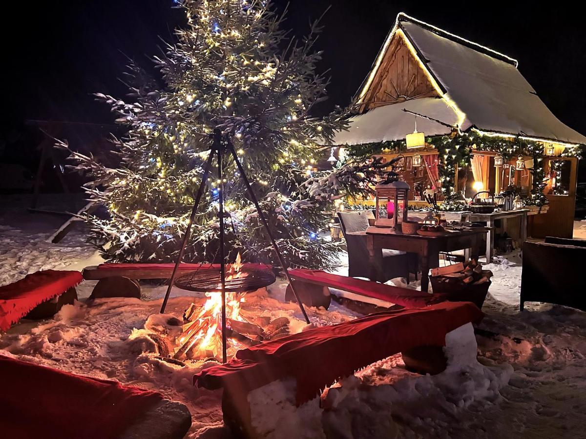 Gorska Osada Luxury Chalets Zakopane Poronin Exteriér fotografie