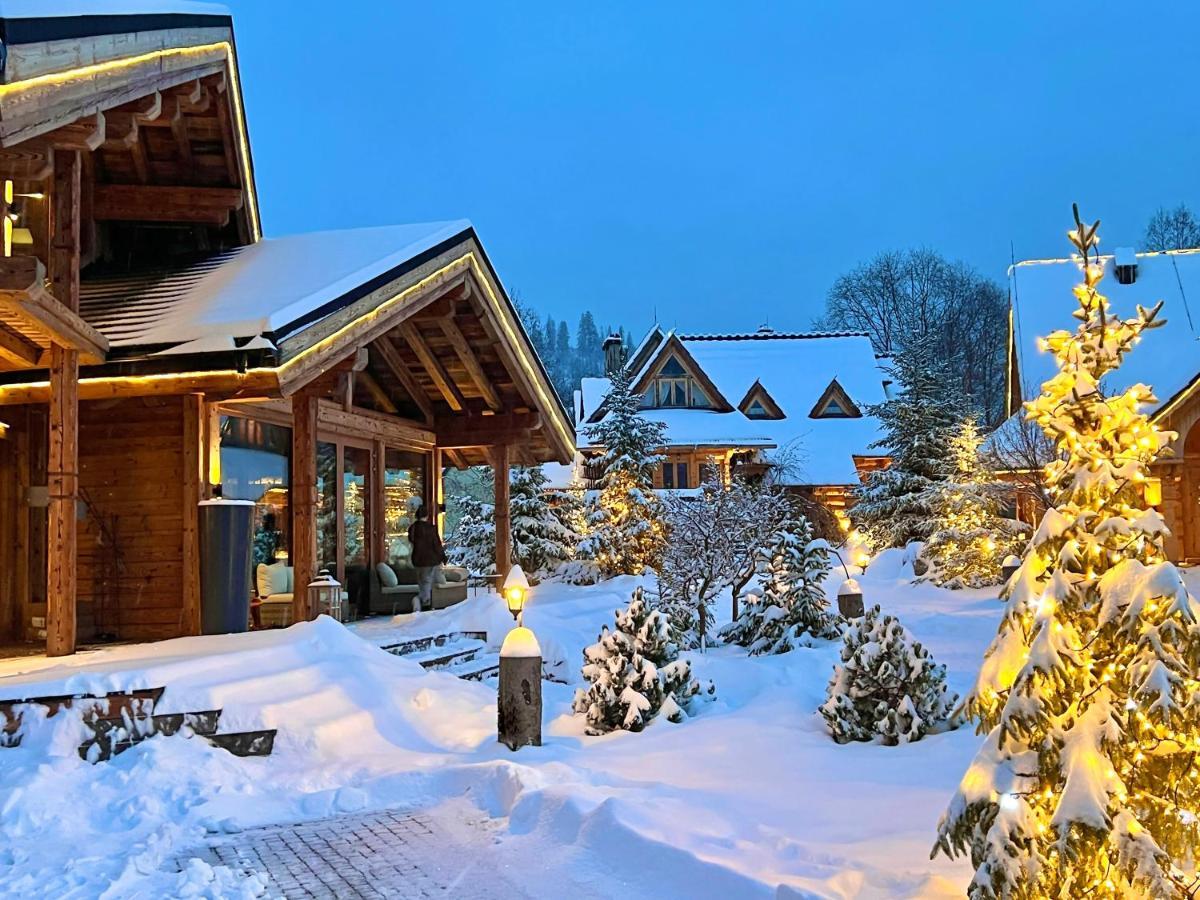 Gorska Osada Luxury Chalets Zakopane Poronin Exteriér fotografie