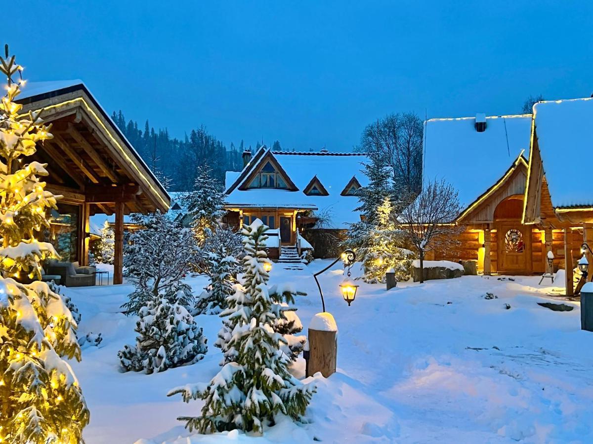 Gorska Osada Luxury Chalets Zakopane Poronin Exteriér fotografie