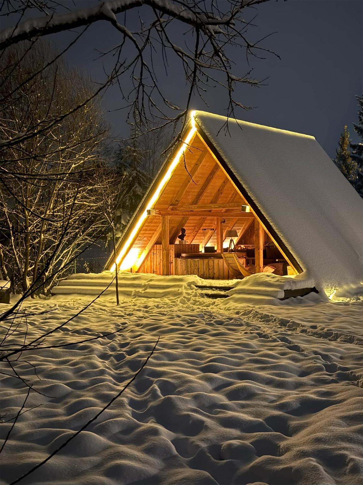 Gorska Osada Luxury Chalets Zakopane Poronin Exteriér fotografie