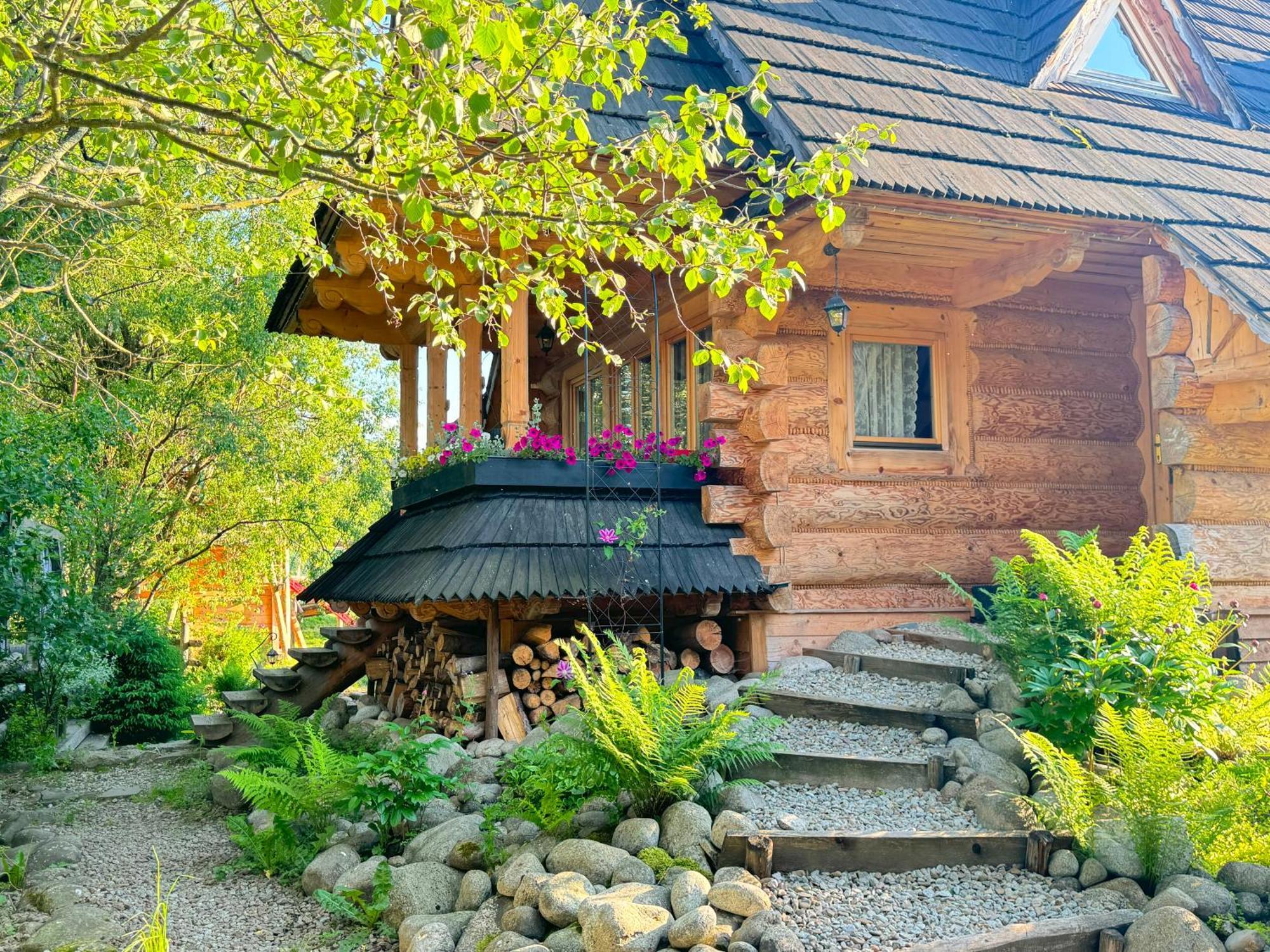 Gorska Osada Luxury Chalets Zakopane Poronin Exteriér fotografie